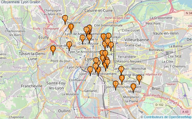 plan Citoyenneté Lyon Associations citoyenneté Lyon : 121 associations