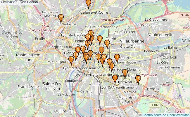 plan Civilisation Lyon Associations civilisation Lyon : 25 associations