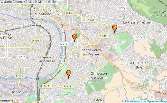 plan Civisme Chennevières-sur-Marne Associations civisme Chennevières-sur-Marne : 4 associations