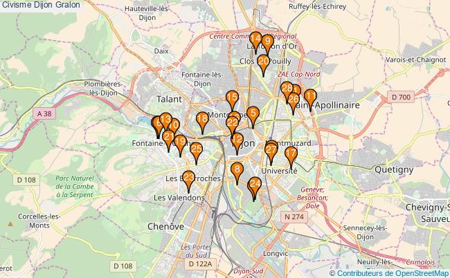 plan Civisme Dijon Associations civisme Dijon : 29 associations
