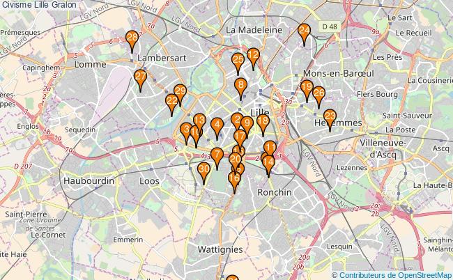 plan Civisme Lille Associations civisme Lille : 32 associations