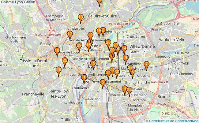 plan Civisme Lyon Associations civisme Lyon : 60 associations