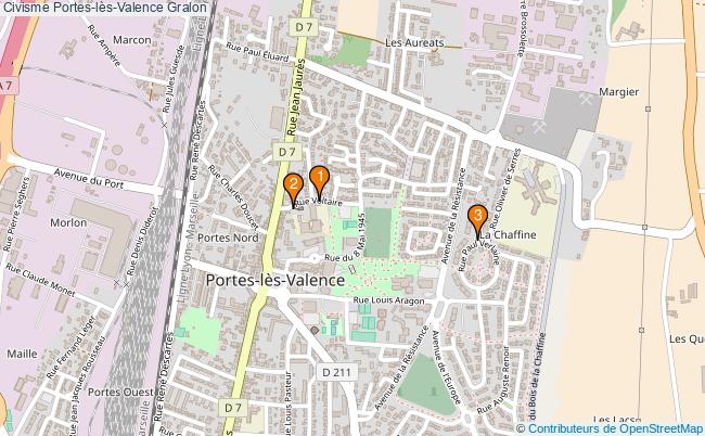 plan Civisme Portes-lès-Valence Associations civisme Portes-lès-Valence : 3 associations