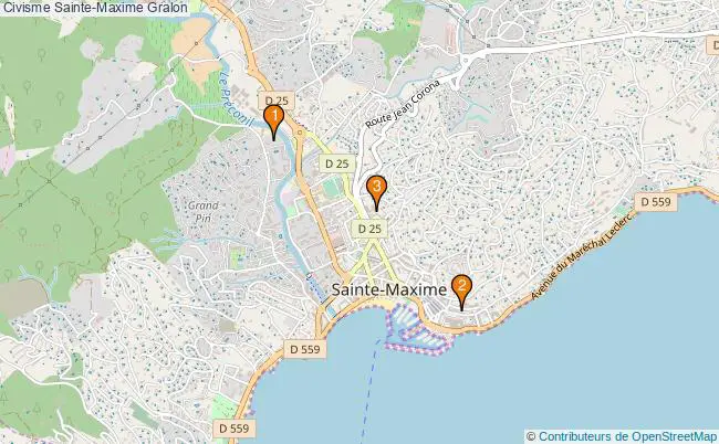 plan Civisme Sainte-Maxime Associations civisme Sainte-Maxime : 3 associations