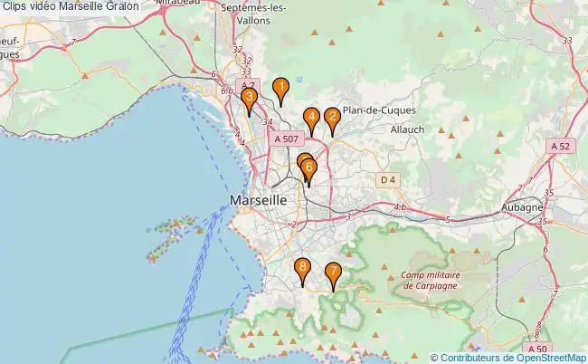 plan Clips vidéo Marseille Associations clips vidéo Marseille : 9 associations