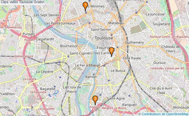 plan Clips vidéo Toulouse Associations clips vidéo Toulouse : 4 associations