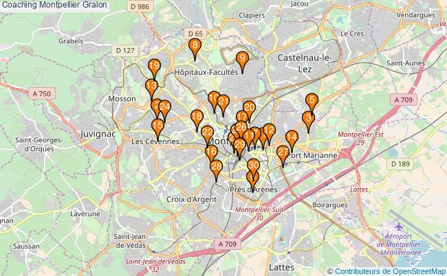 plan Coaching Montpellier Associations coaching Montpellier : 40 associations
