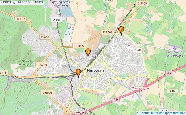 plan Coaching Narbonne Associations coaching Narbonne : 7 associations