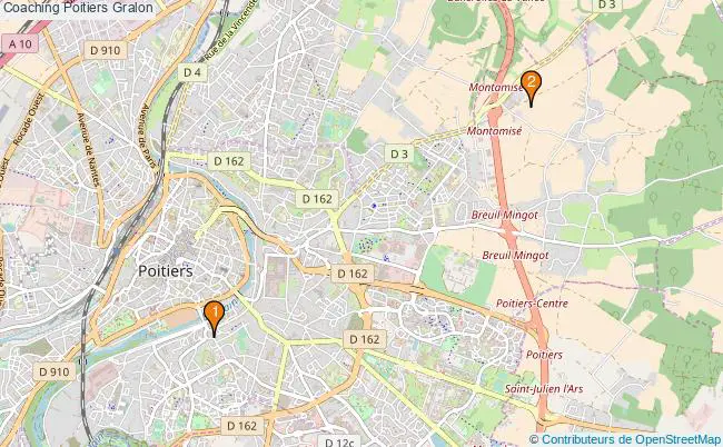 plan Coaching Poitiers Associations coaching Poitiers : 4 associations