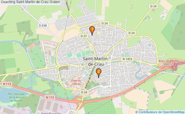 plan Coaching Saint-Martin-de-Crau Associations coaching Saint-Martin-de-Crau : 2 associations