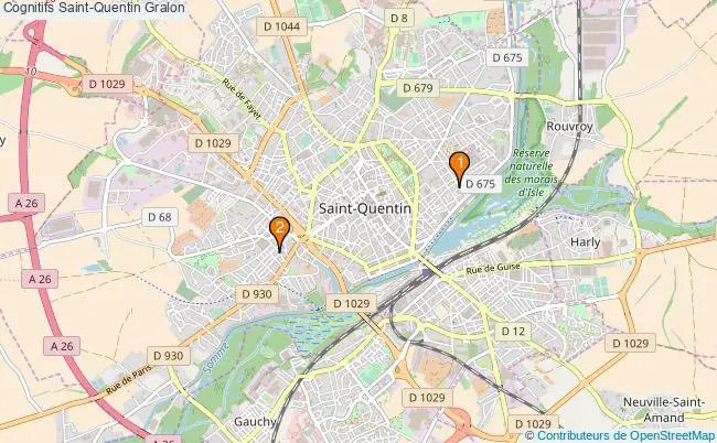 plan Cognitifs Saint-Quentin Associations cognitifs Saint-Quentin : 2 associations