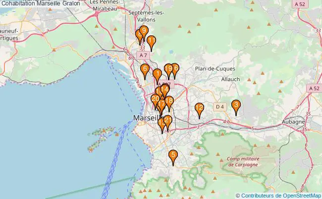 plan Cohabitation Marseille Associations cohabitation Marseille : 21 associations
