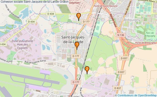 plan Cohesion sociale Saint-Jacques-de-la-Lande Associations cohesion sociale Saint-Jacques-de-la-Lande : 3 associations