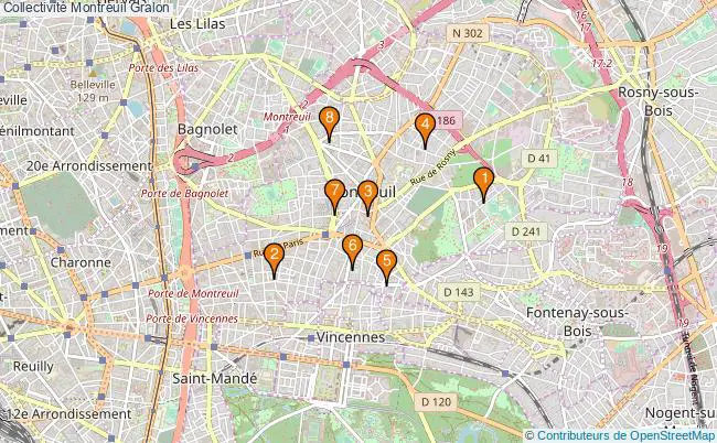 plan Collectivité Montreuil Associations collectivité Montreuil : 7 associations