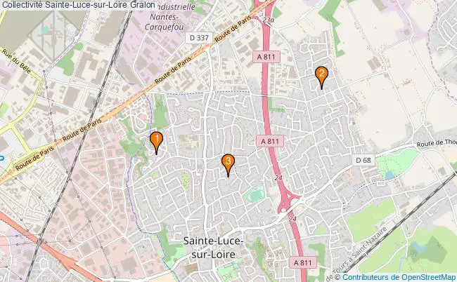 plan Collectivité Sainte-Luce-sur-Loire Associations collectivité Sainte-Luce-sur-Loire : 4 associations