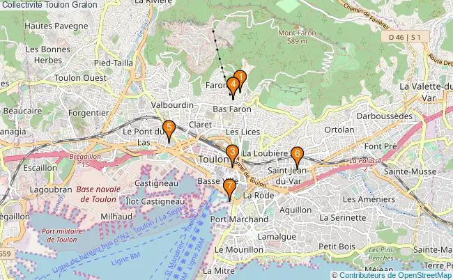 plan Collectivité Toulon Associations collectivité Toulon : 8 associations