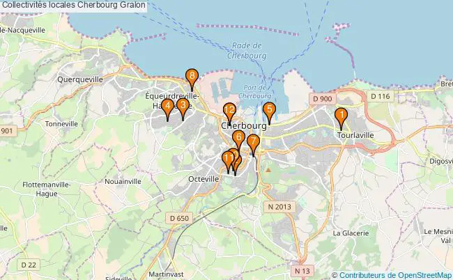 plan Collectivités locales Cherbourg Associations collectivités locales Cherbourg : 10 associations
