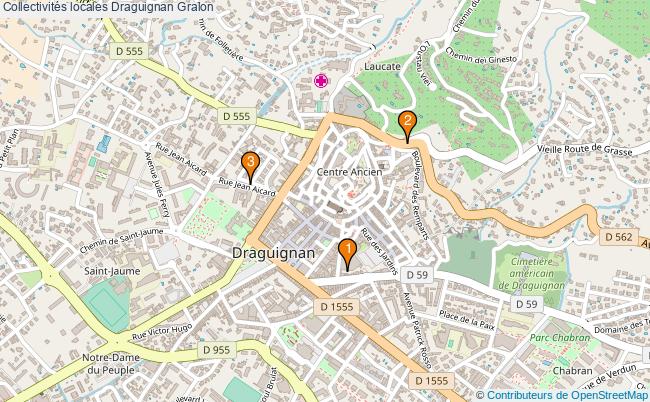 plan Collectivités locales Draguignan Associations collectivités locales Draguignan : 3 associations