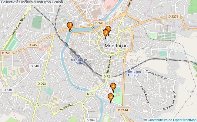 plan Collectivités locales Montluçon Associations collectivités locales Montluçon : 6 associations