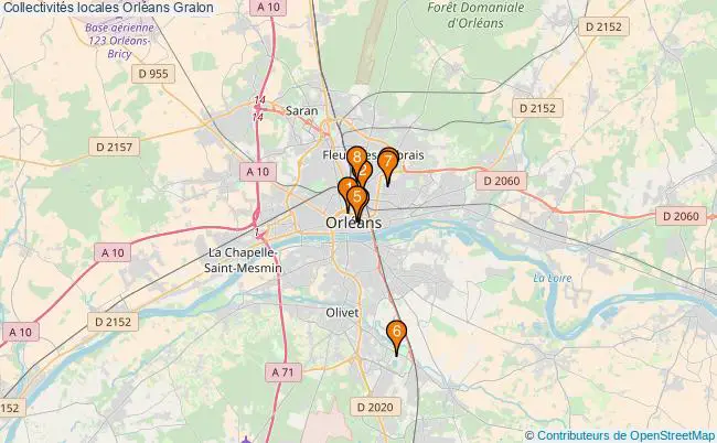 plan Collectivités locales Orléans Associations collectivités locales Orléans : 10 associations