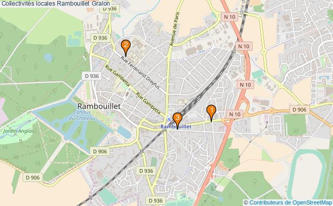 plan Collectivités locales Rambouillet Associations collectivités locales Rambouillet : 3 associations