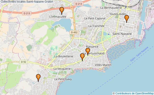plan Collectivités locales Saint-Nazaire Associations collectivités locales Saint-Nazaire : 5 associations