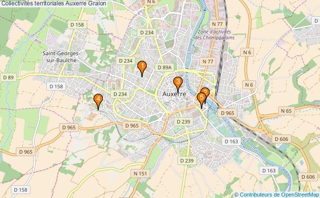 plan Collectivités territoriales Auxerre Associations collectivités territoriales Auxerre : 5 associations