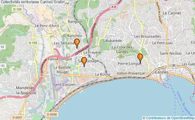 plan Collectivités territoriales Cannes Associations collectivités territoriales Cannes : 5 associations