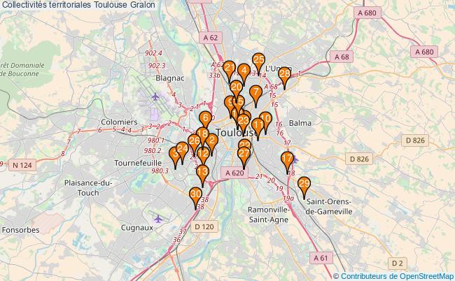 plan Collectivités territoriales Toulouse Associations collectivités territoriales Toulouse : 54 associations
