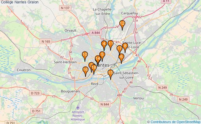 plan Collège Nantes Associations collège Nantes : 18 associations