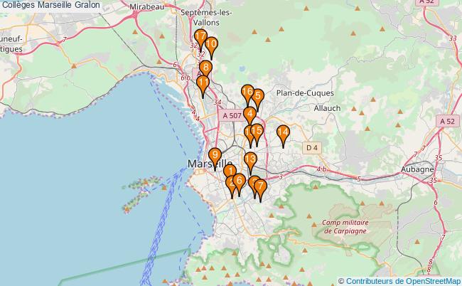 plan Collèges Marseille Associations collèges Marseille : 20 associations