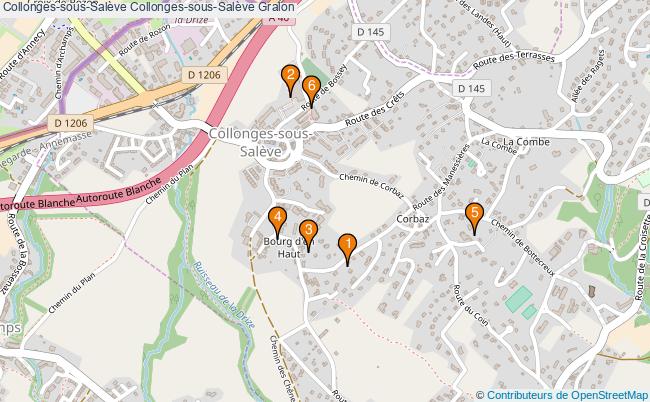plan Collonges-sous-Salève Collonges-sous-Salève Associations Collonges-sous-Salève Collonges-sous-Salève : 4 associations