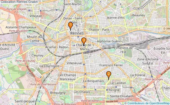 plan Colocation Rennes Associations colocation Rennes : 3 associations