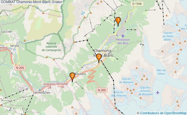 plan COMBAT Chamonix-Mont-Blanc Associations COMBAT Chamonix-Mont-Blanc : 4 associations
