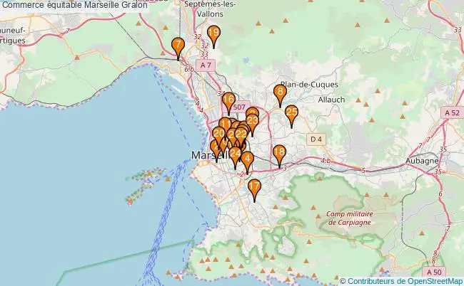 plan Commerce équitable Marseille Associations Commerce équitable Marseille : 27 associations