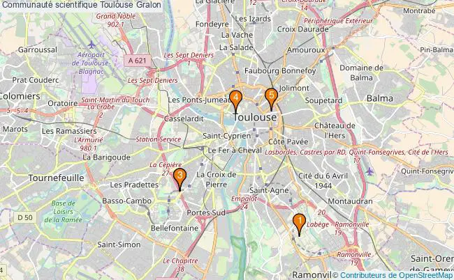 plan Communauté scientifique Toulouse Associations communauté scientifique Toulouse : 6 associations
