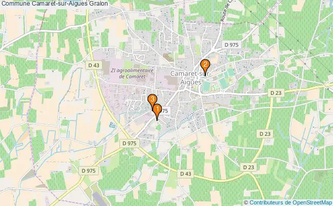 plan Commune Camaret-sur-Aigues Associations commune Camaret-sur-Aigues : 3 associations