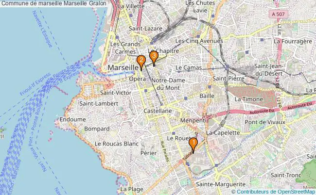 plan Commune de marseille Marseille Associations commune de marseille Marseille : 3 associations