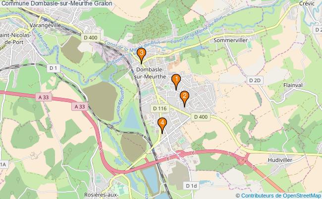 plan Commune Dombasle-sur-Meurthe Associations commune Dombasle-sur-Meurthe : 5 associations