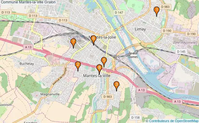 plan Commune Mantes-la-Ville Associations commune Mantes-la-Ville : 11 associations