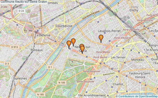 plan Commune Neuilly-sur-Seine Associations commune Neuilly-sur-Seine : 8 associations