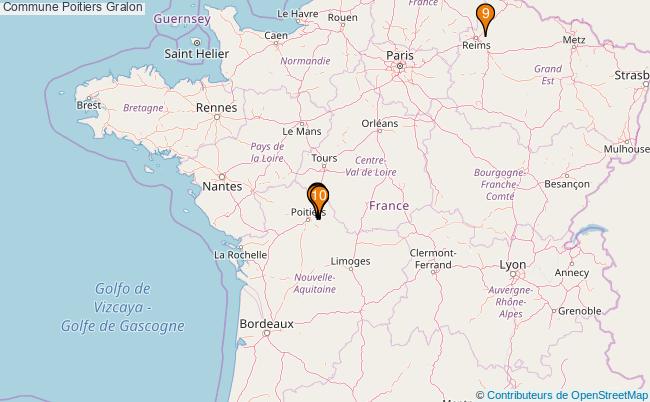 plan Commune Poitiers Associations commune Poitiers : 15 associations