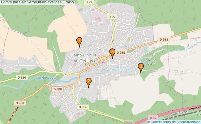 plan Commune Saint-Arnoult-en-Yvelines Associations commune Saint-Arnoult-en-Yvelines : 8 associations