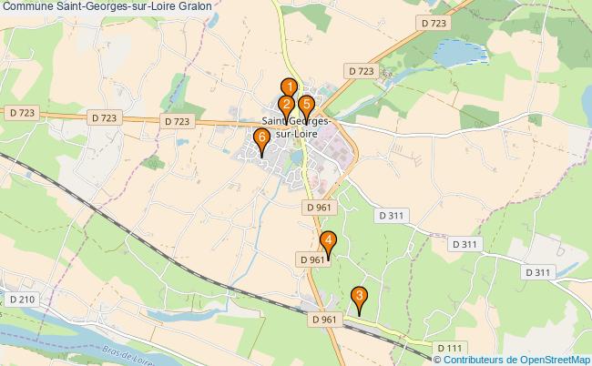 plan Commune Saint-Georges-sur-Loire Associations commune Saint-Georges-sur-Loire : 7 associations