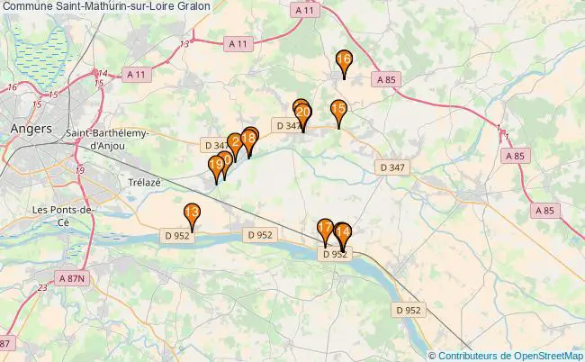 plan Commune Saint-Mathurin-sur-Loire Associations commune Saint-Mathurin-sur-Loire : 26 associations