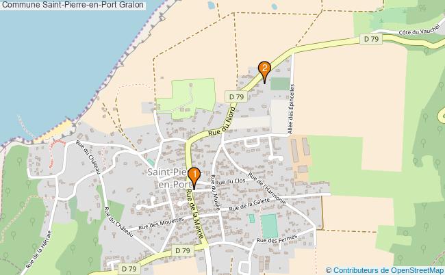 plan Commune Saint-Pierre-en-Port Associations commune Saint-Pierre-en-Port : 2 associations
