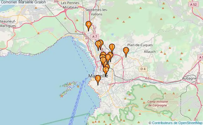plan Comorien Marseille Associations Comorien Marseille : 15 associations