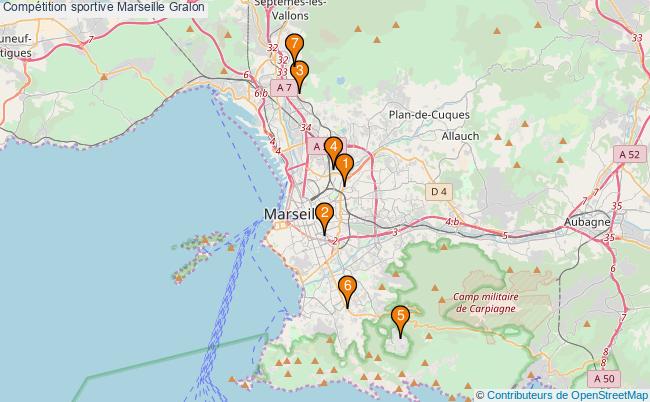 plan Compétition sportive Marseille Associations compétition sportive Marseille : 7 associations