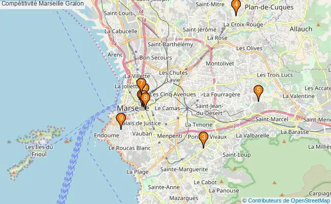 plan Compétitivité Marseille Associations compétitivité Marseille : 9 associations