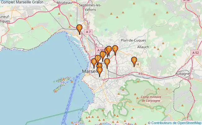 plan Complet Marseille Associations Complet Marseille : 12 associations